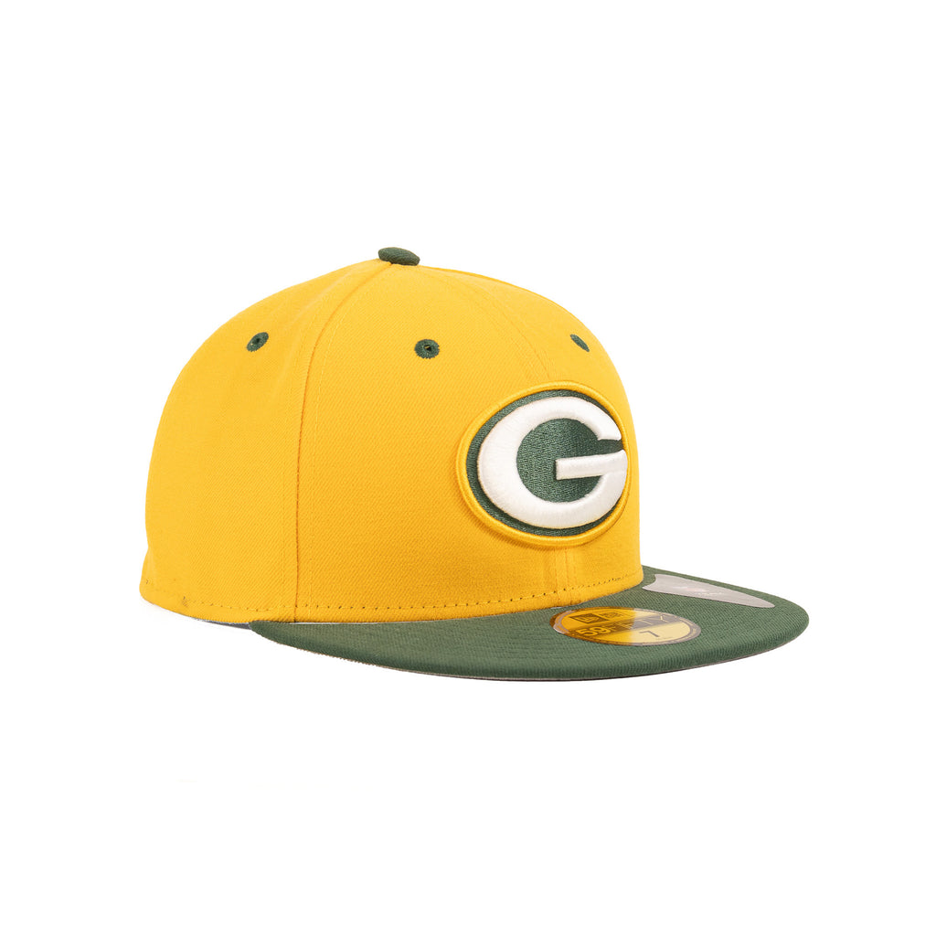 Green Bay Packers Yellow/Green "Two Tone" | New Era 59Fifty Fitted