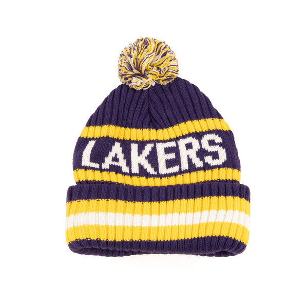 Los Angeles Lakers Purple/Yellow/White | 47 Brand Pom Knit