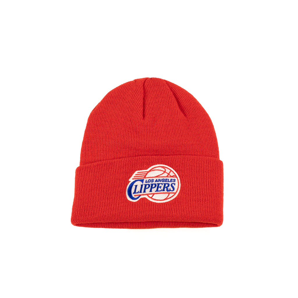 Los Angeles Clippers Scarlet Red | Adidas Cuff Knit