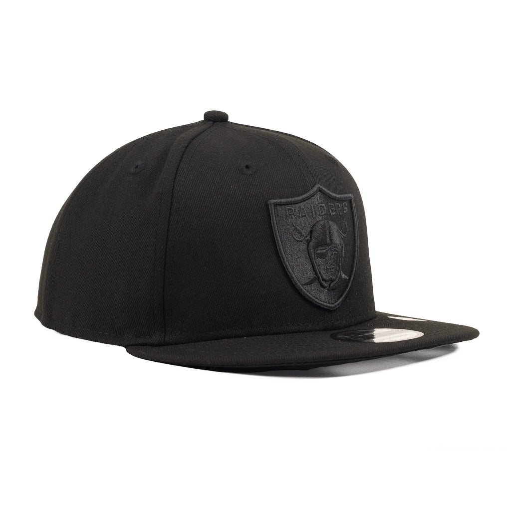 Las Vegas Raiders Blackout "Basic" | New Era 9Fifty Snapback