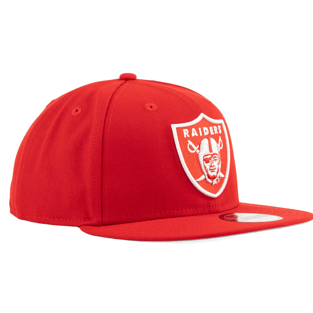 Las Vegas Raiders Scarlet Red "Basic" | New Era 9Fifty Snapback