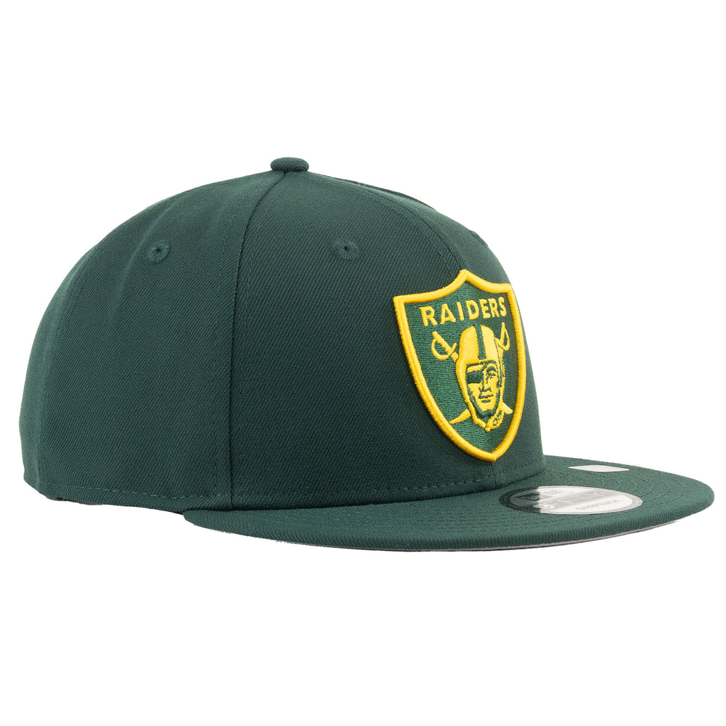 Las Vegas Raiders Dark Green/Manilla "Outline Pack" | New Era 9Fifty Snapback