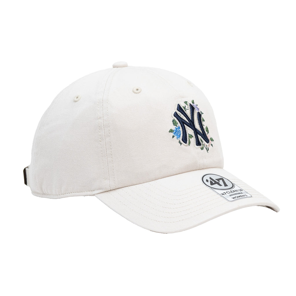 New York Yankees Bone White "Flowers" | 47 Brand Clean-Up Adjustable