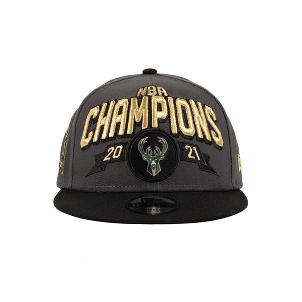 Milwaukee Bucks Charcoal Gray/Black/Gold 