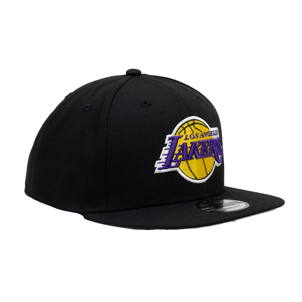 Los Angeles Lakers Black/Yellow/Purple "Basic" | New Era 9Fifty Snapback