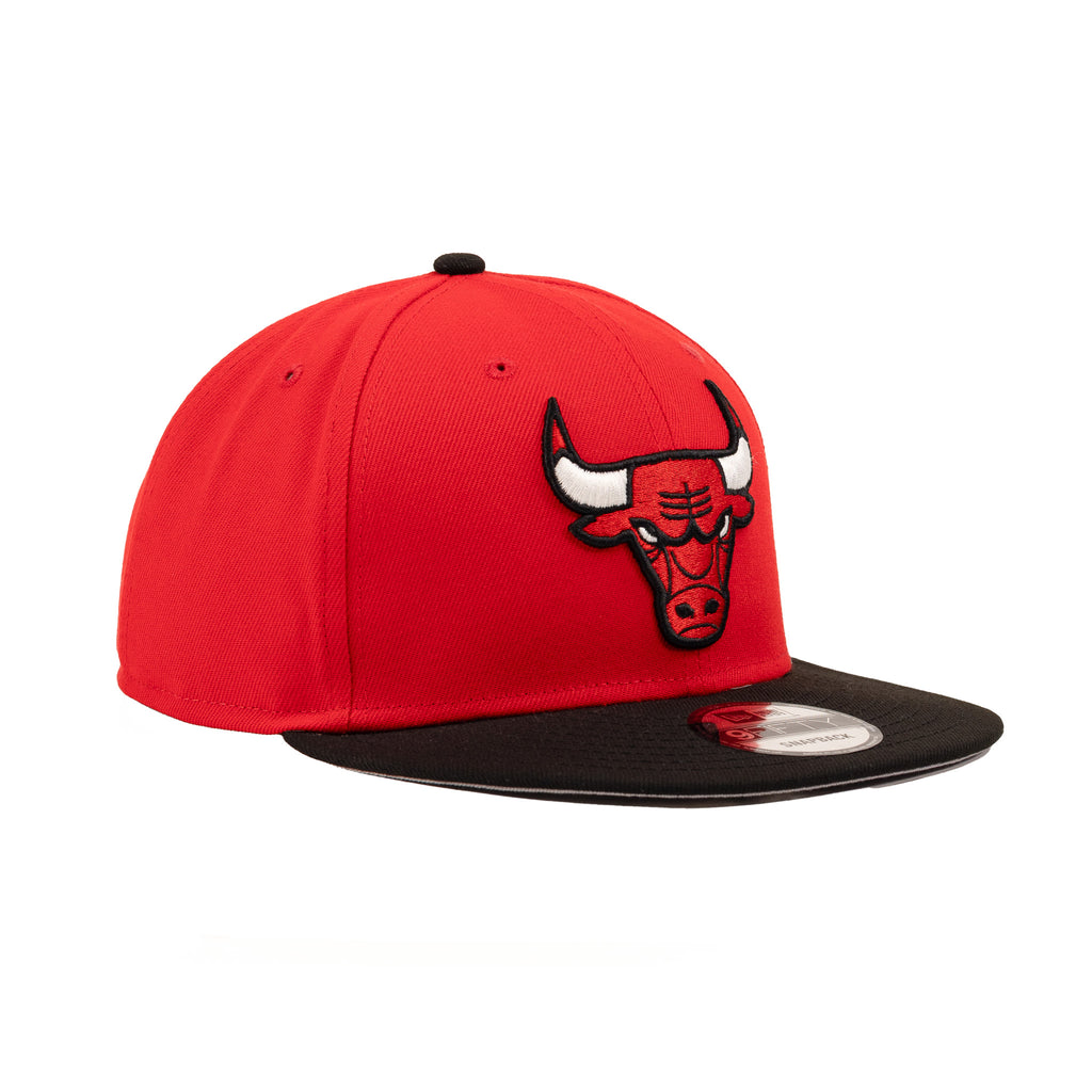 Chicago Bulls Scarlet Red/Black "Two Tone" | New Era 9Fifty Snapback