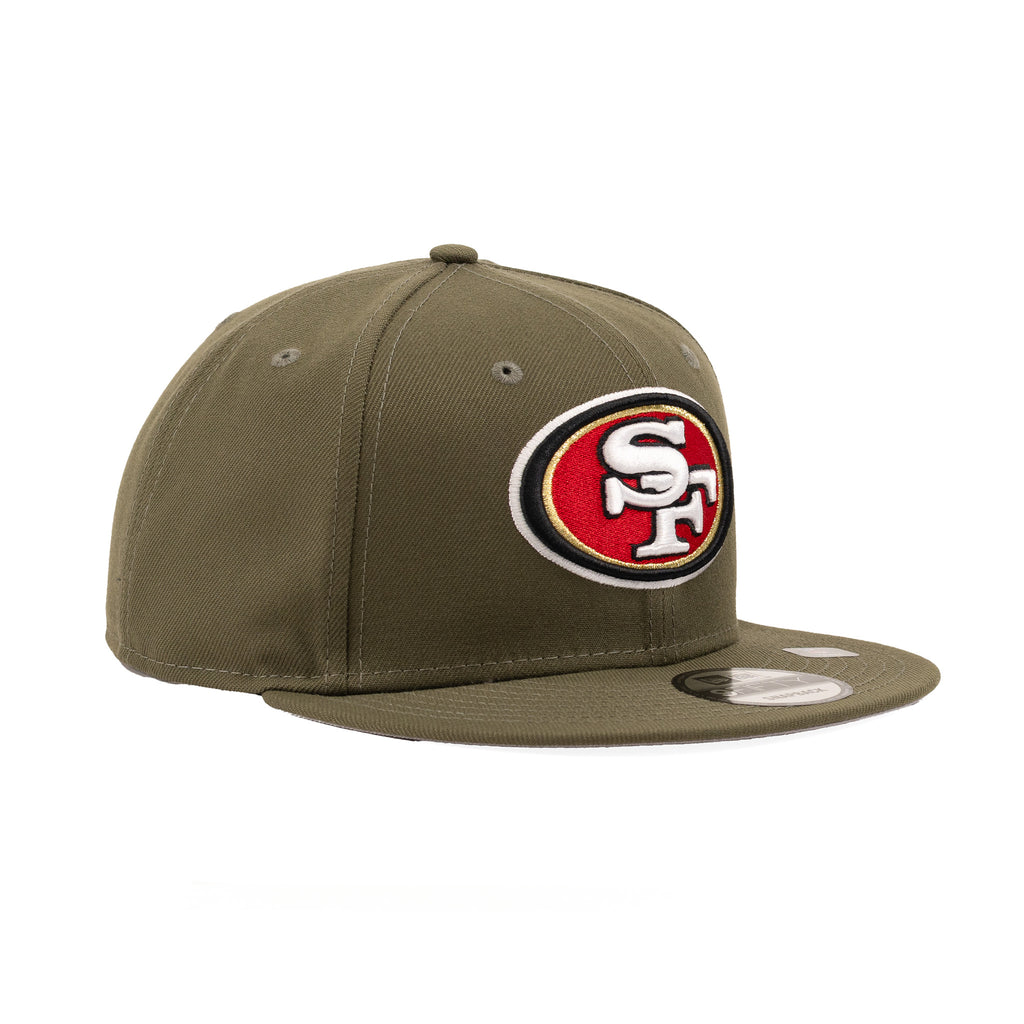 San Francisco 49ers New Olive Green "One Tone" | New Era 9Fifty Snapback