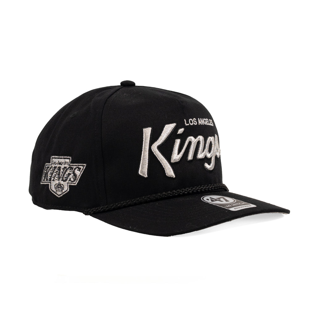 Los Angeles Kings Black/Metallic Silver "Script" | 47 Brand Hitch Adjustable