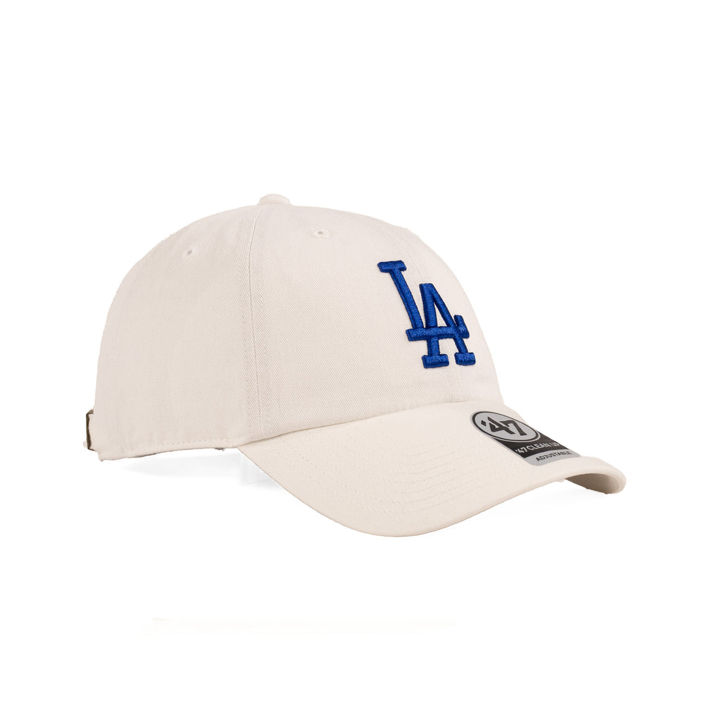 Los Angeles Dodgers White/Dark Royal Blue | 47 Brand Clean-Up Adjustable