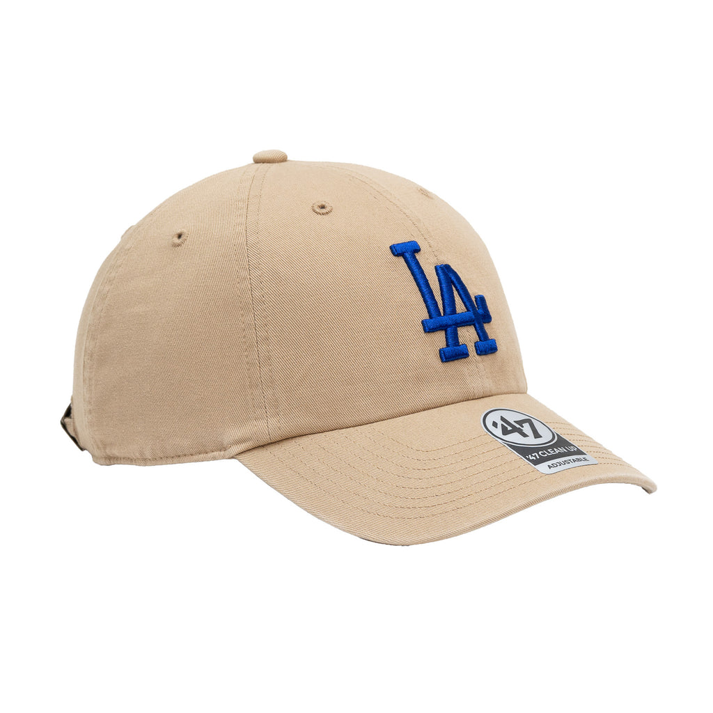 Los Angeles Dodgers Khaki/Royal Blue | 47 Brand Clean-Up Adjustable