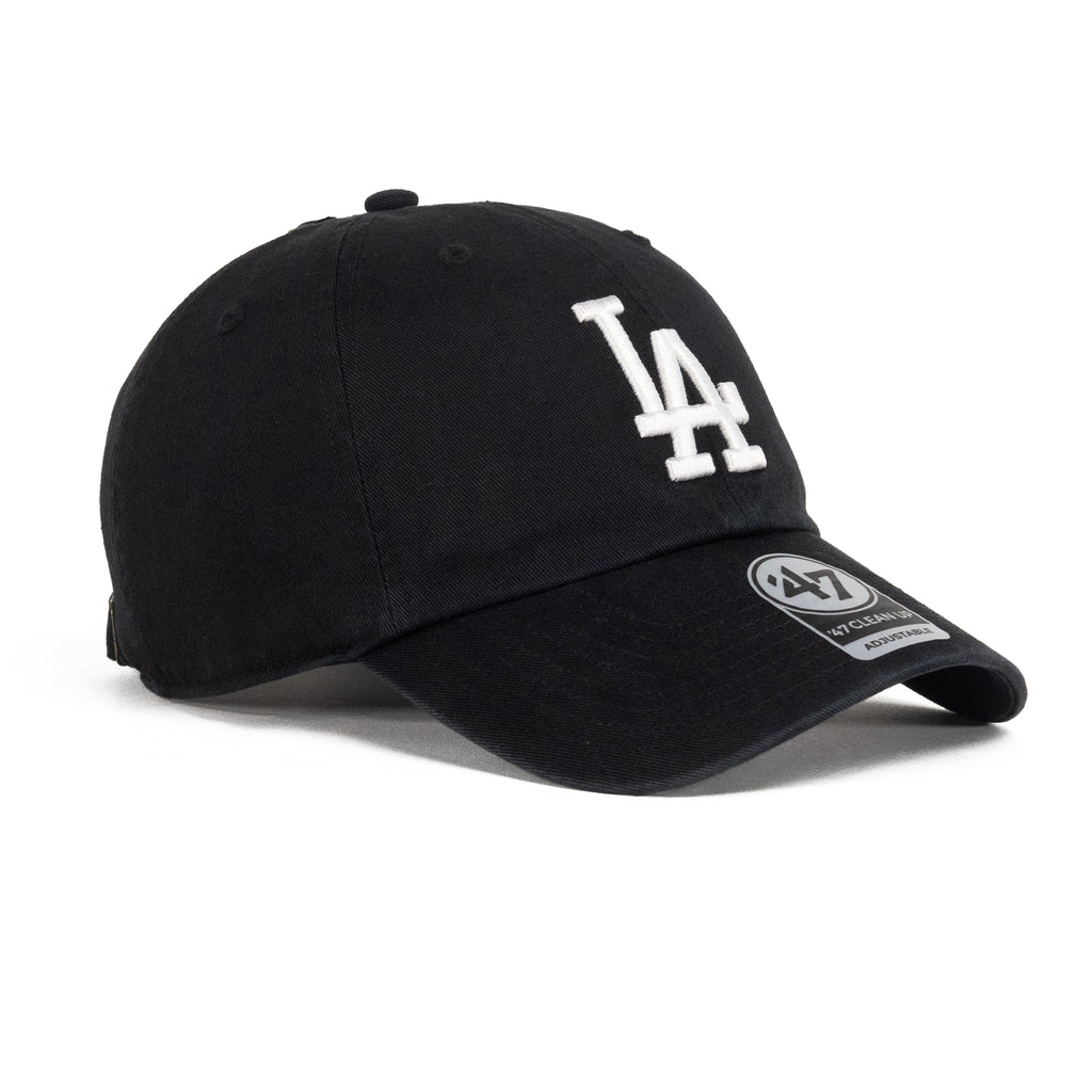Los Angeles Dodgers Black/White | 47 Brand Clean-Up Adjustable