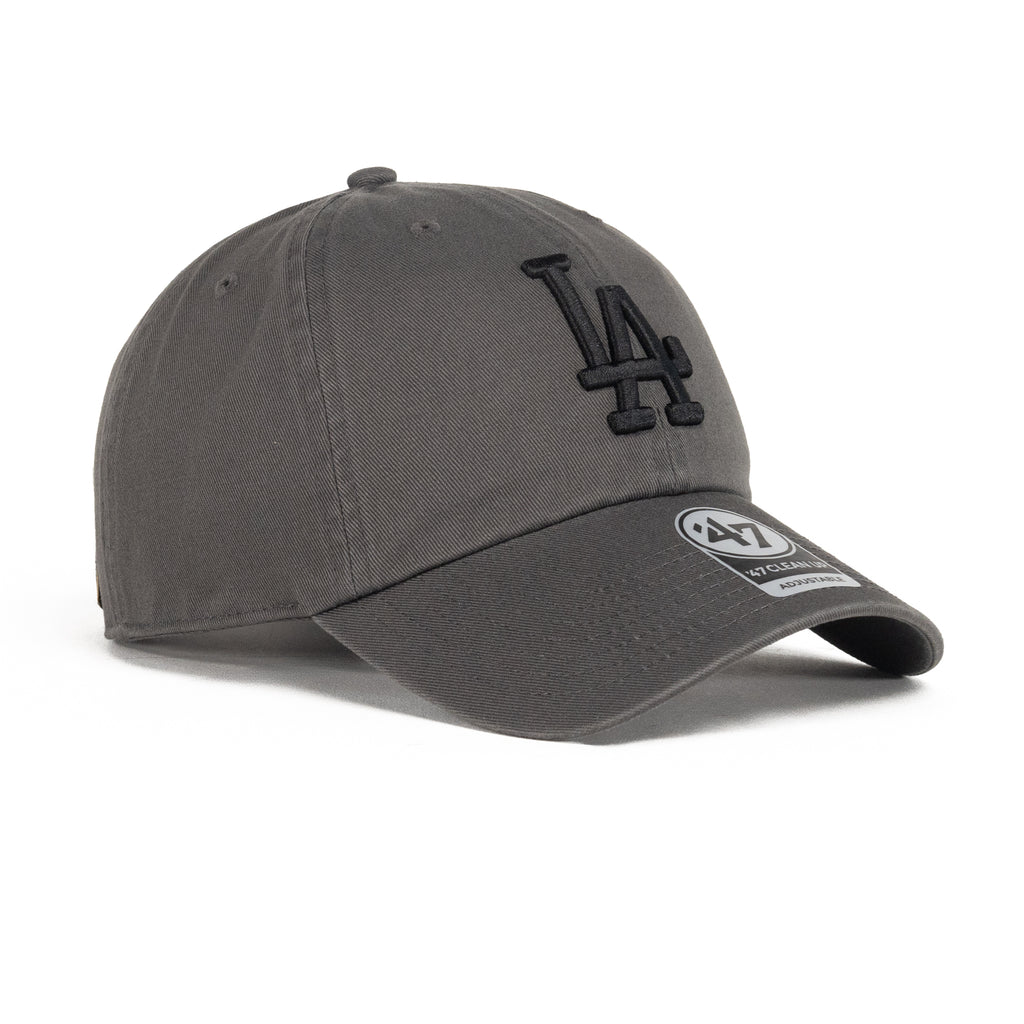 Los Angeles Dodgers Smoke Gray/Black | 47 Brand Clean-Up Adjustable