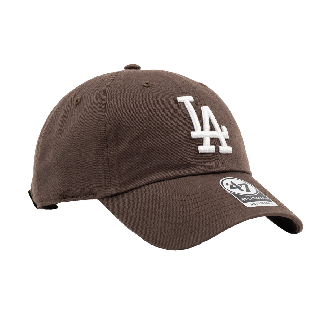 Los Angeles Dodgers Mocha Brown | 47 Brand Clean-Up Adjustable