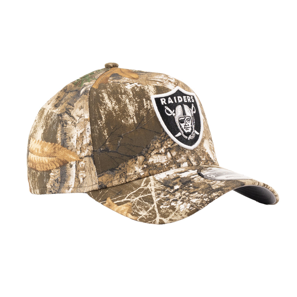 Las Vegas Raiders Real Tree | New Era 9Forty A-Frame Snapback