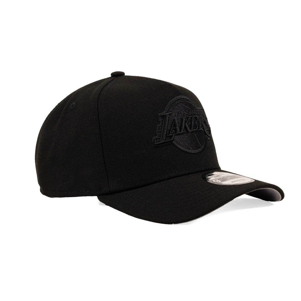 Los Angeles Lakers Blackout "Basic" | New Era 9Forty A-Frame Snapback