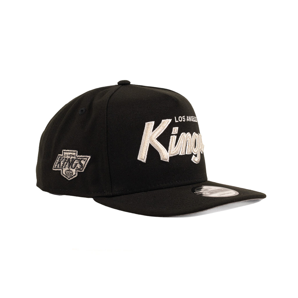 Los Angeles Kings Black "Script" | New Era 9Fifty A-Frame Snapback