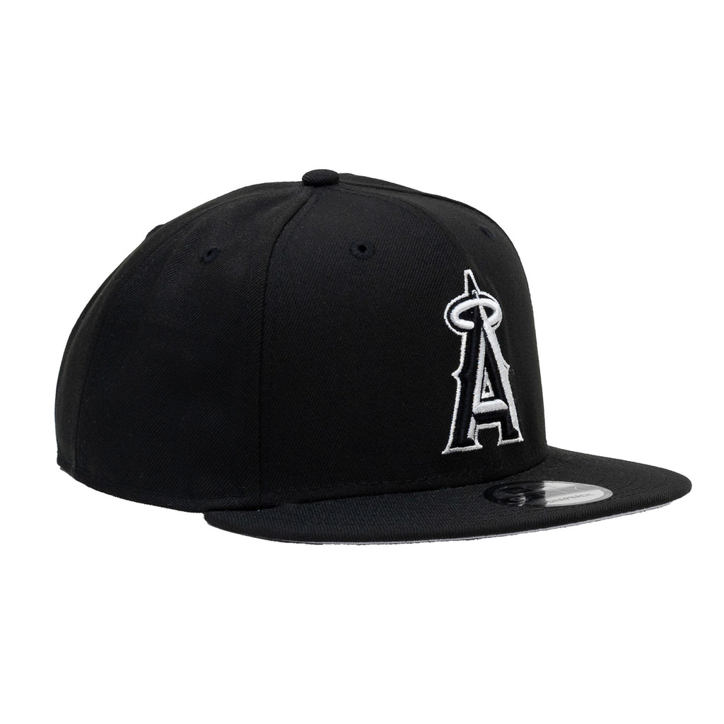 Los Angeles Angels Black/White "Basic" | New Era 9Fifty Snapback