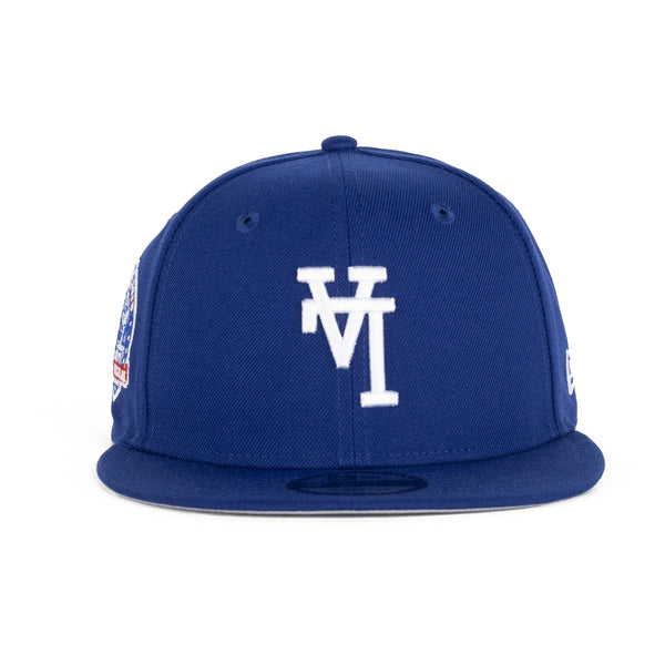 Los Angeles Dodgers Game Blue w 60th Anniversary Patch 