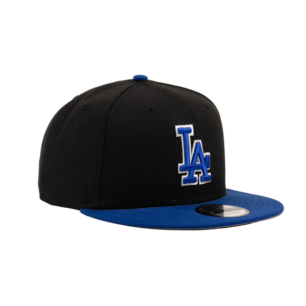 Los Angeles Dodgers Black/Dark Royal Blue "Two Tone" | New Era 9Fifty Snapback