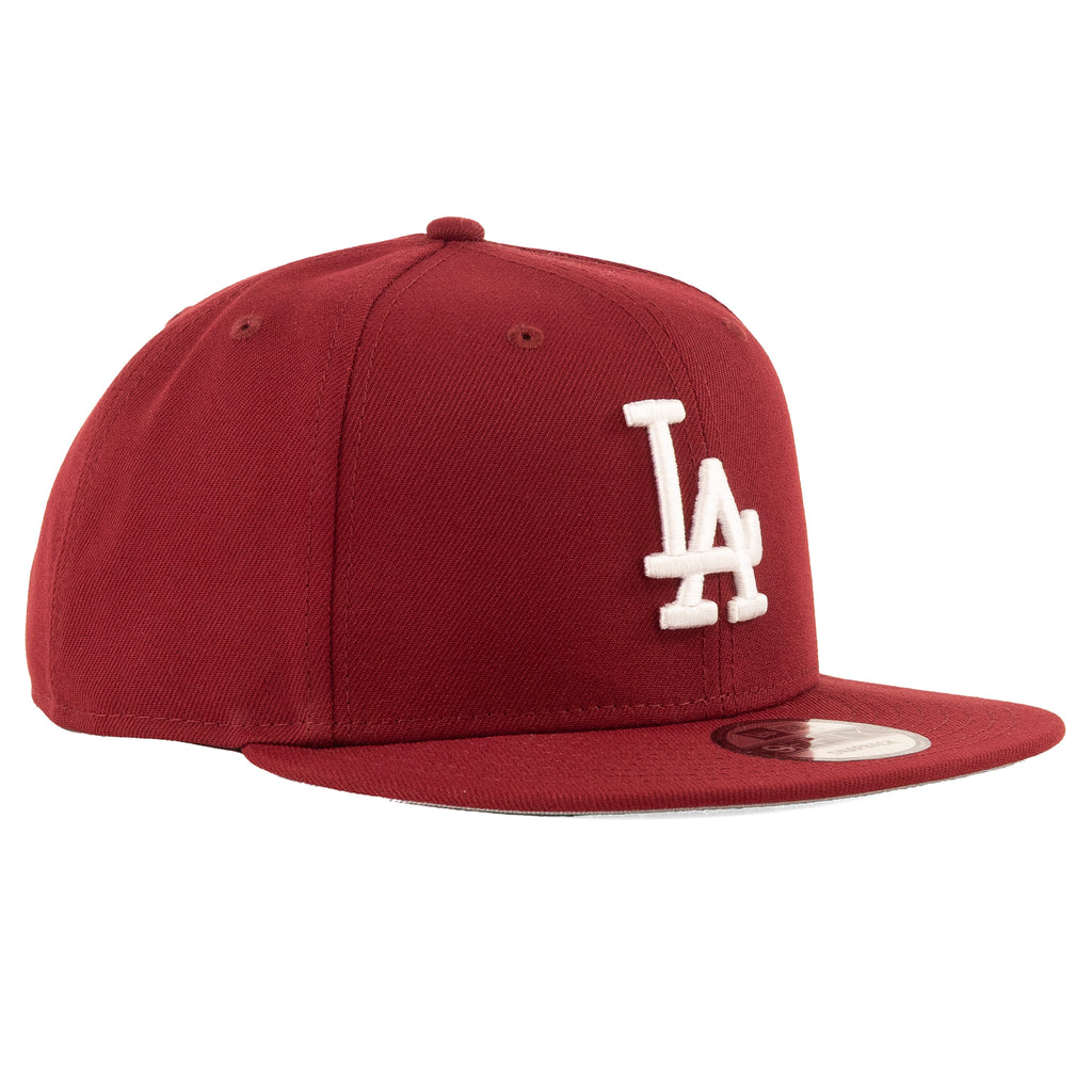Los Angeles Dodgers Cardinal Red "Basic" | New Era 9Fifty Snapback