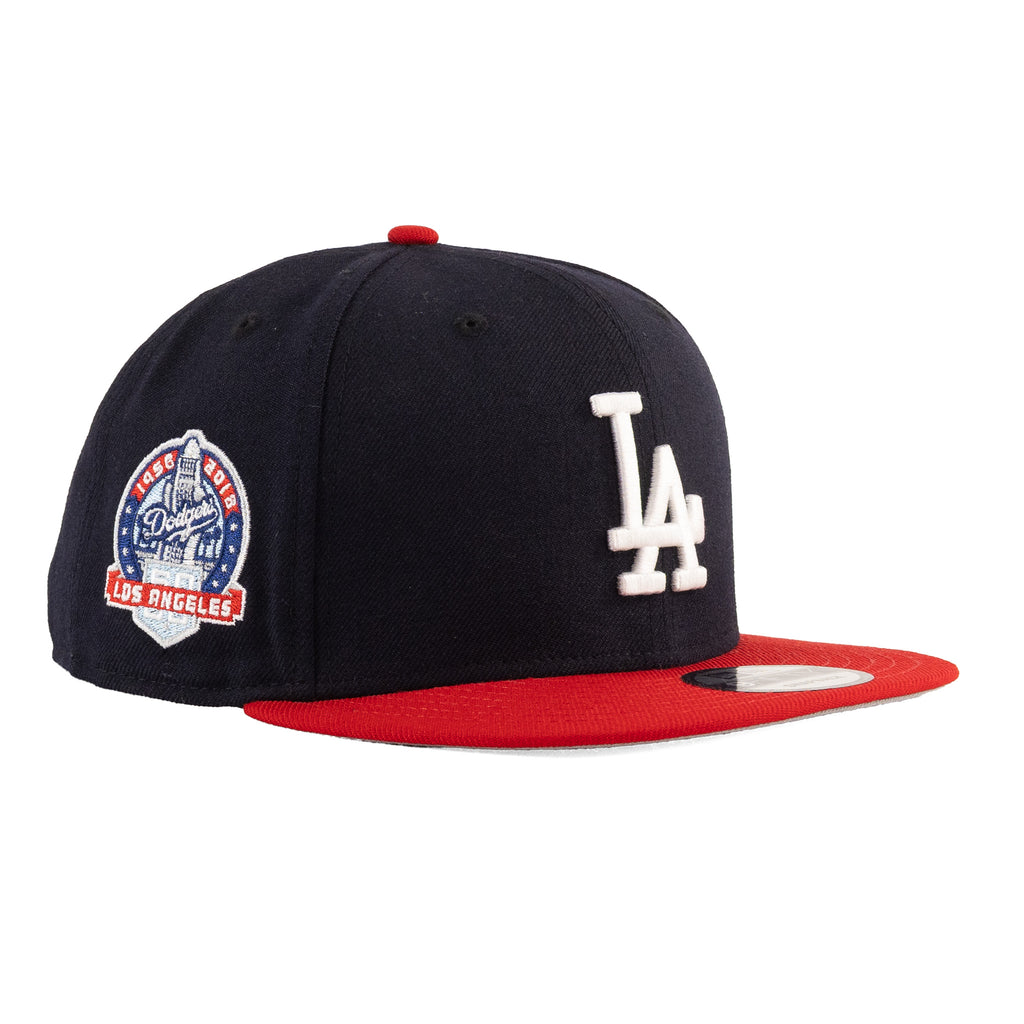 Los Angeles Dodgers Navy Blue/Red "Two Tone" | New Era 9Fifty Snapback