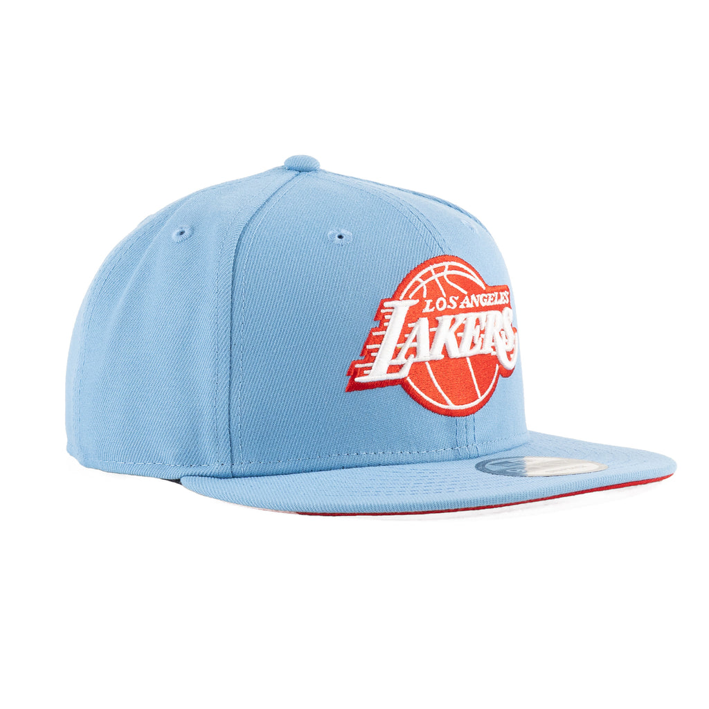 Los Angeles Lakers Sky Blue/Red/White "Outline Pack" | New Era 9Fifty Snapback