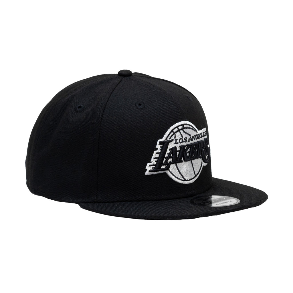 Los Angeles Lakers Black/White "Basic" | New Era 9Fifty Snapback