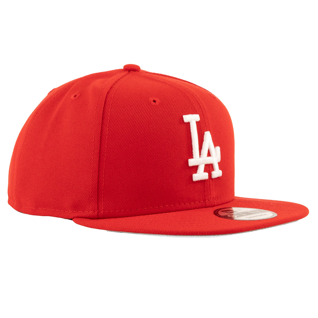 Los Angeles Dodgers Scarlet Red "Basic" | New Era 9Fifty Snapback