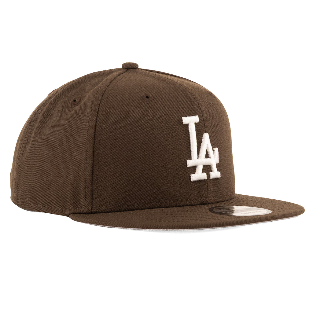 Los Angeles Dodgers Mocha Brown "One Tone" | New Era 9Fifty Snapback
