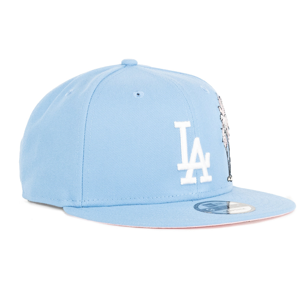 Los Angeles Dodgers Sky Blue/Pink "Palm Tree" | New Era 9Fifty Snapback