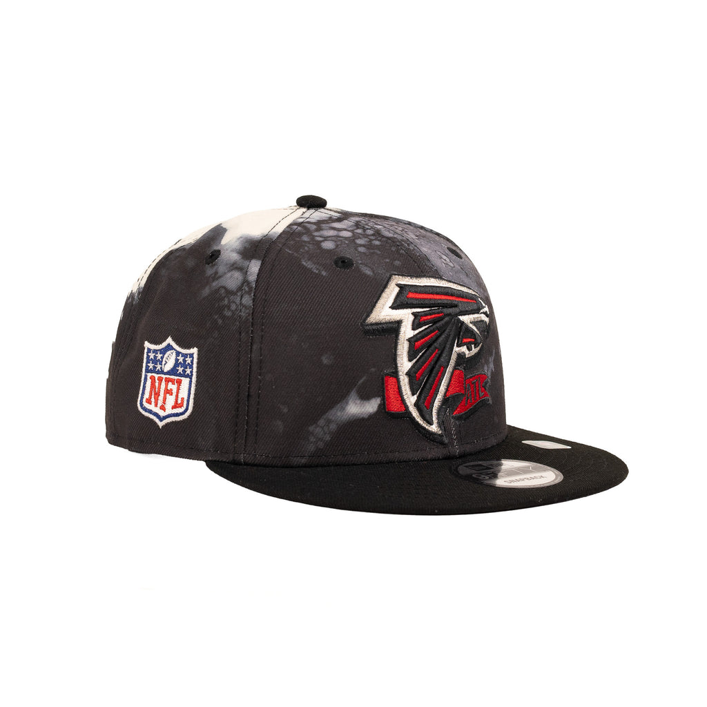 Atlanta Falcons Black/White Ink "NFL Sideline 22" | New Era 9Fifty Snapback