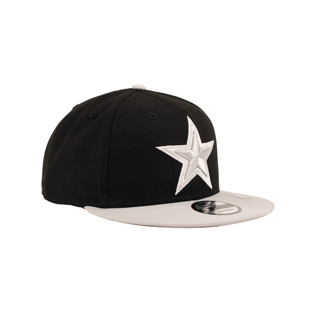 Dallas Cowboys Black/Silver Gray "Two Tone" | New Era 9Fifty Snapback
