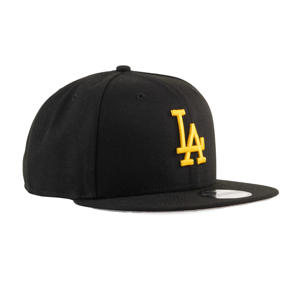 Los Angeles Dodgers Black/Manilla "Basic" | New Era 9Fifty Snapback