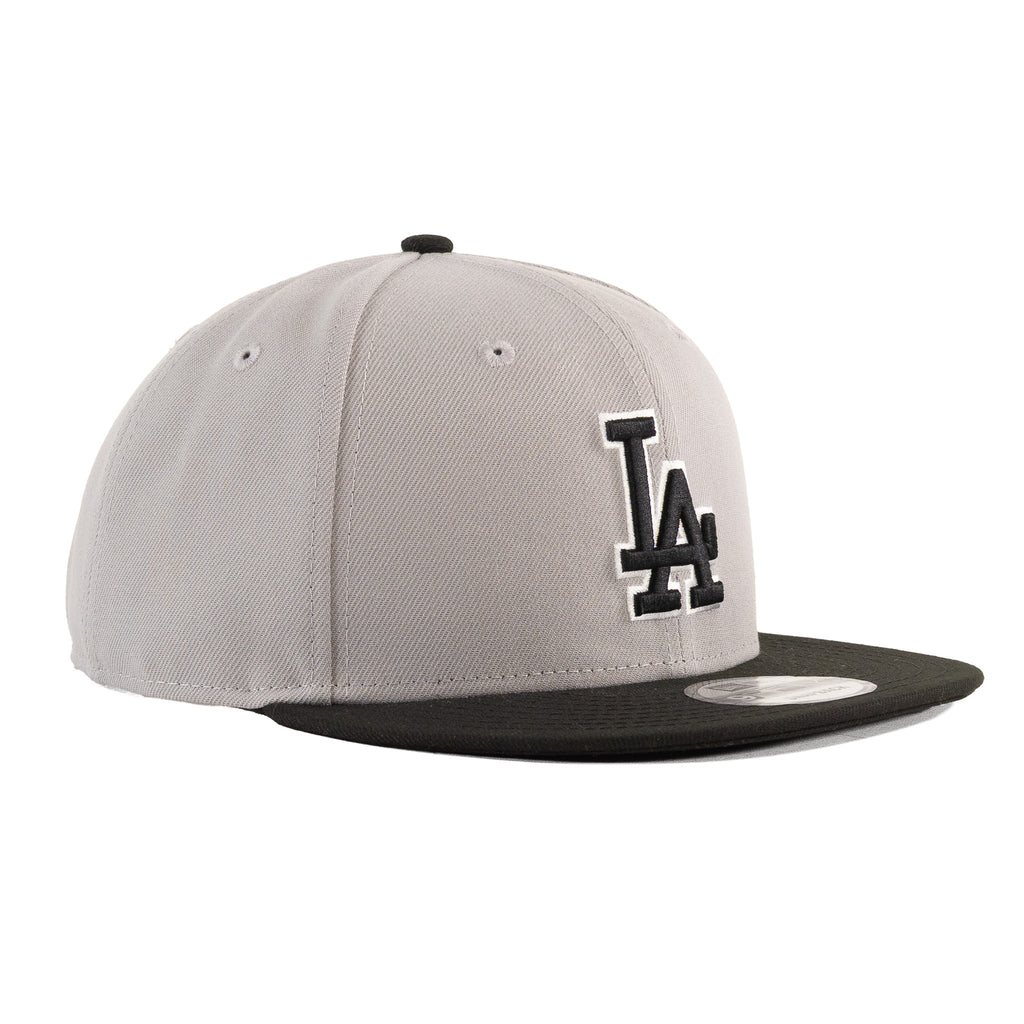 Los Angeles Dodgers Light Gray/Black "Two Tone" | New Era 9Fifty Snapback