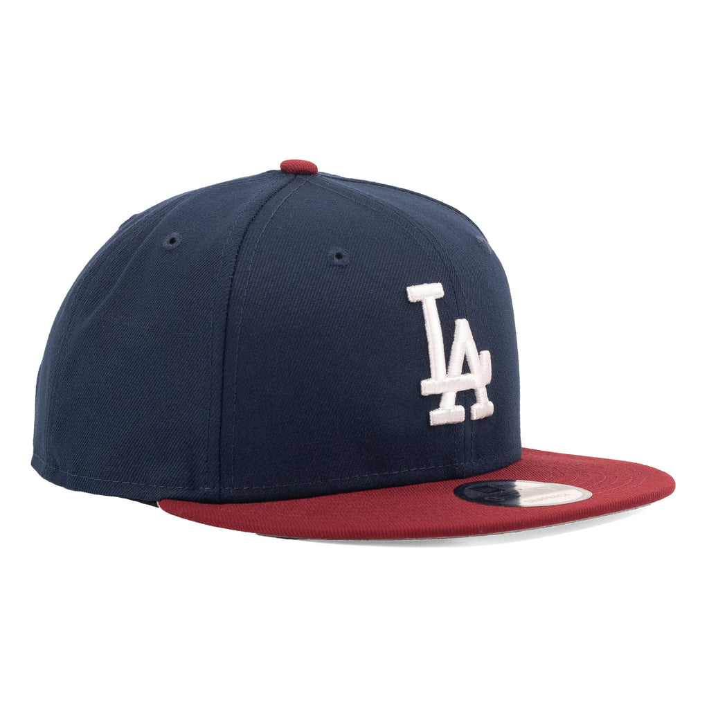 Los Angeles Dodgers Oceanside Blue/Cardinal Red "Two Tone" | New Era 9Fifty Snapback