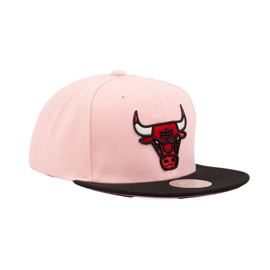Chicago Bulls Pink/Black "Two Tone" | Mitchell & Ness Original Fit Snapback