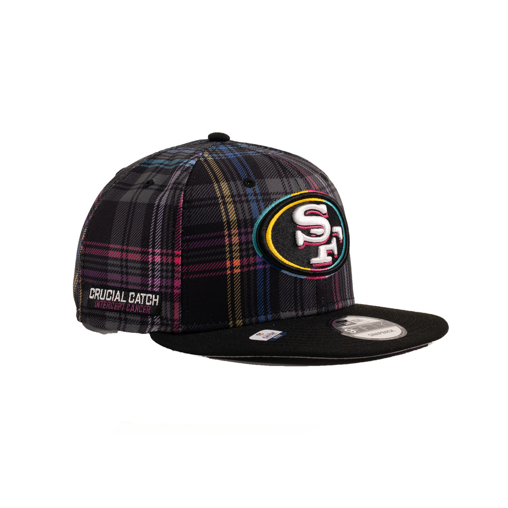San Francisco 49ers Multicolored Flannel/Black "Crucial Catch 24" | New Era 9Fifity Snapback