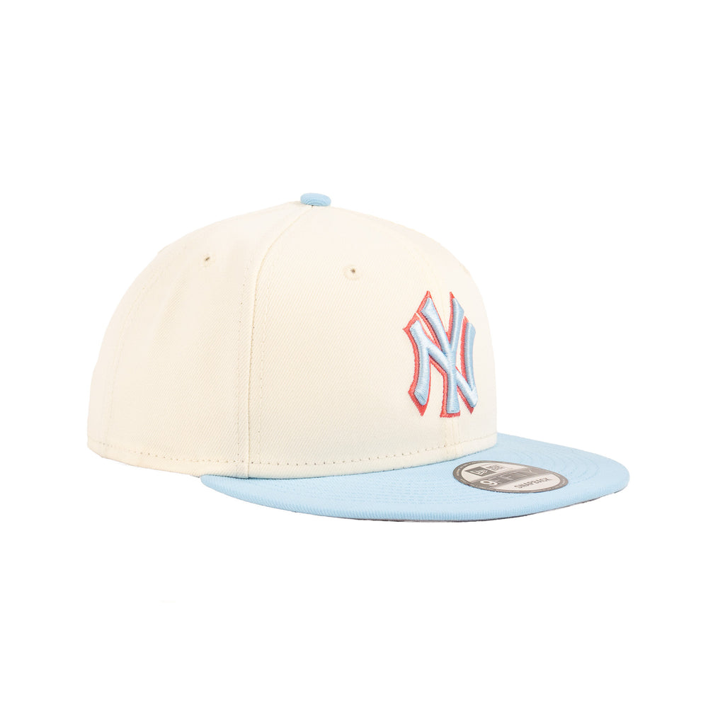 New York Yankees Chrome White/Sky Blue "Chrome Pack" | New Era 9Fifty Snapback