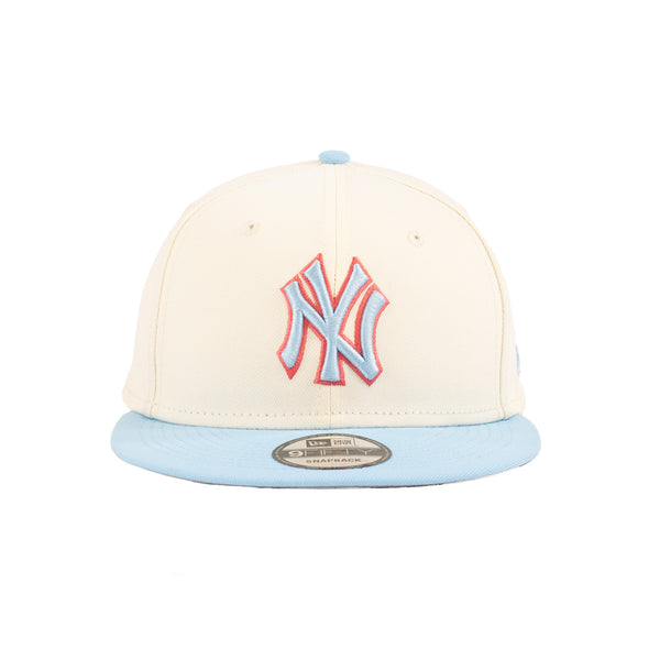 New York Yankees Chrome White/Sky Blue 
