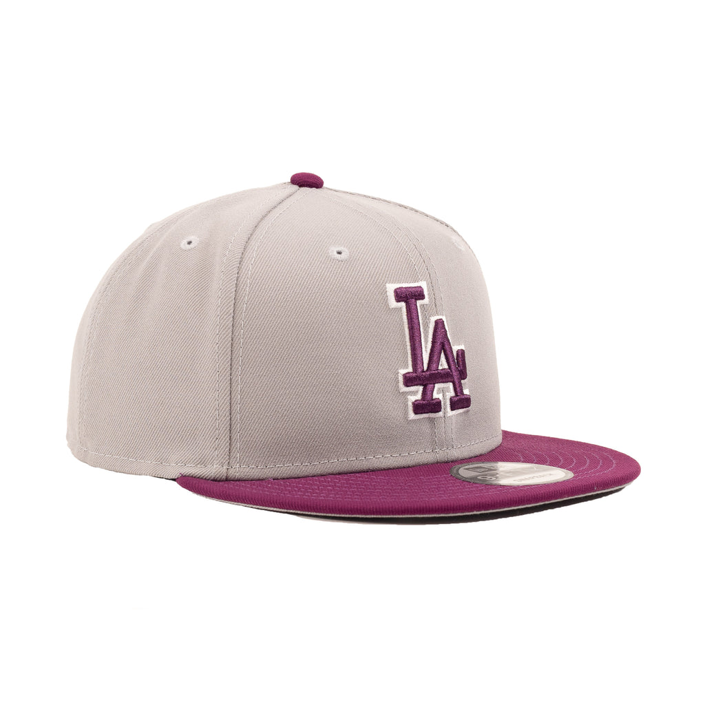 Los Angeles Dodgers Gray/Violet Purple "Two Tone" | New Era 9Fifty Snapback