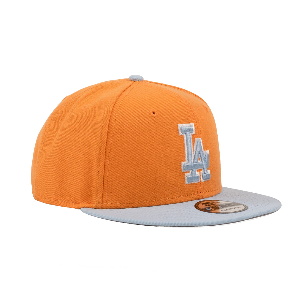 Los Angeles Dodgers Light Orange/Sky Blue "Two Tone" | New Era 9Fifty Snapback
