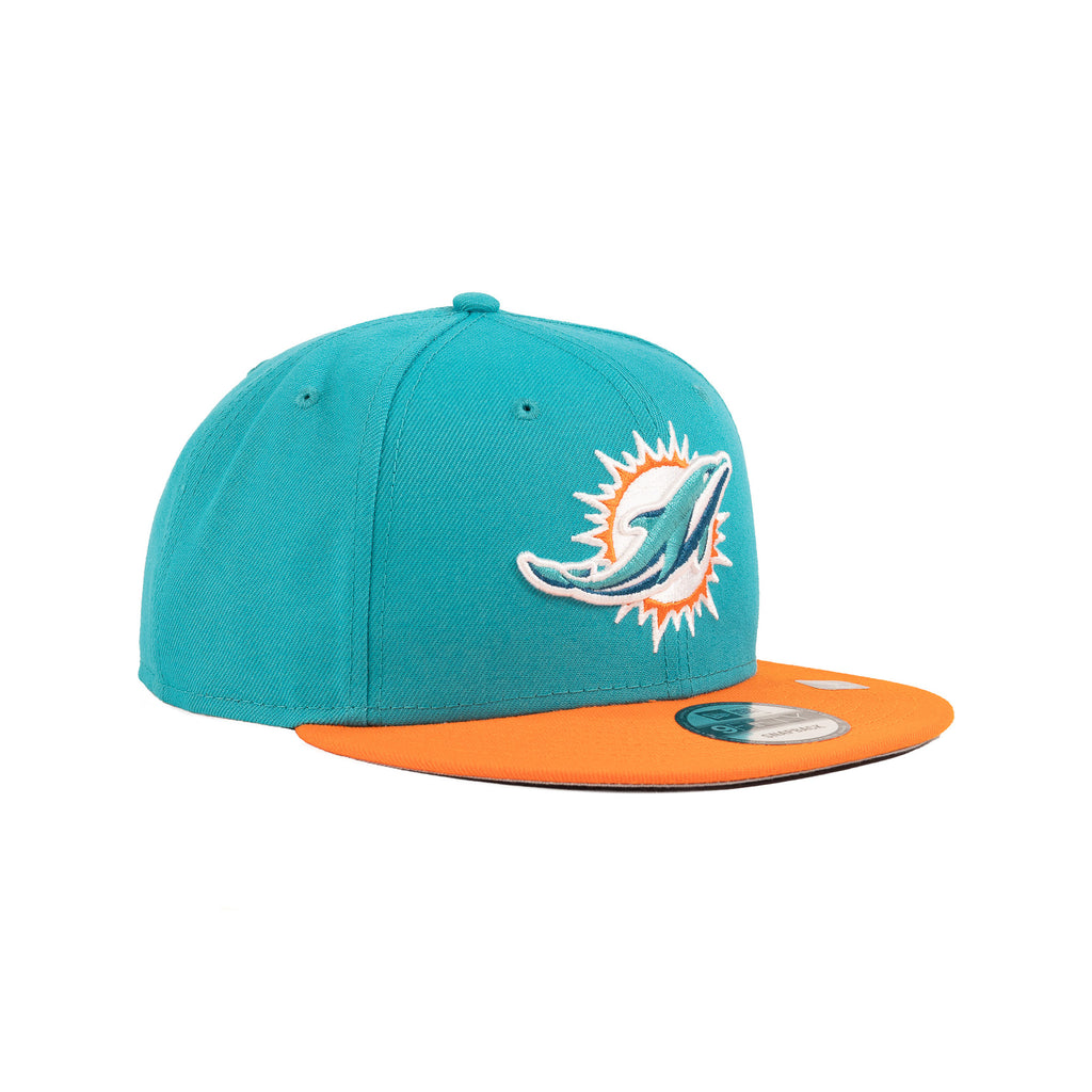 Miami Dolphins Turquoise/Orange "Two Tone" | New Era 9Fifty Snapback