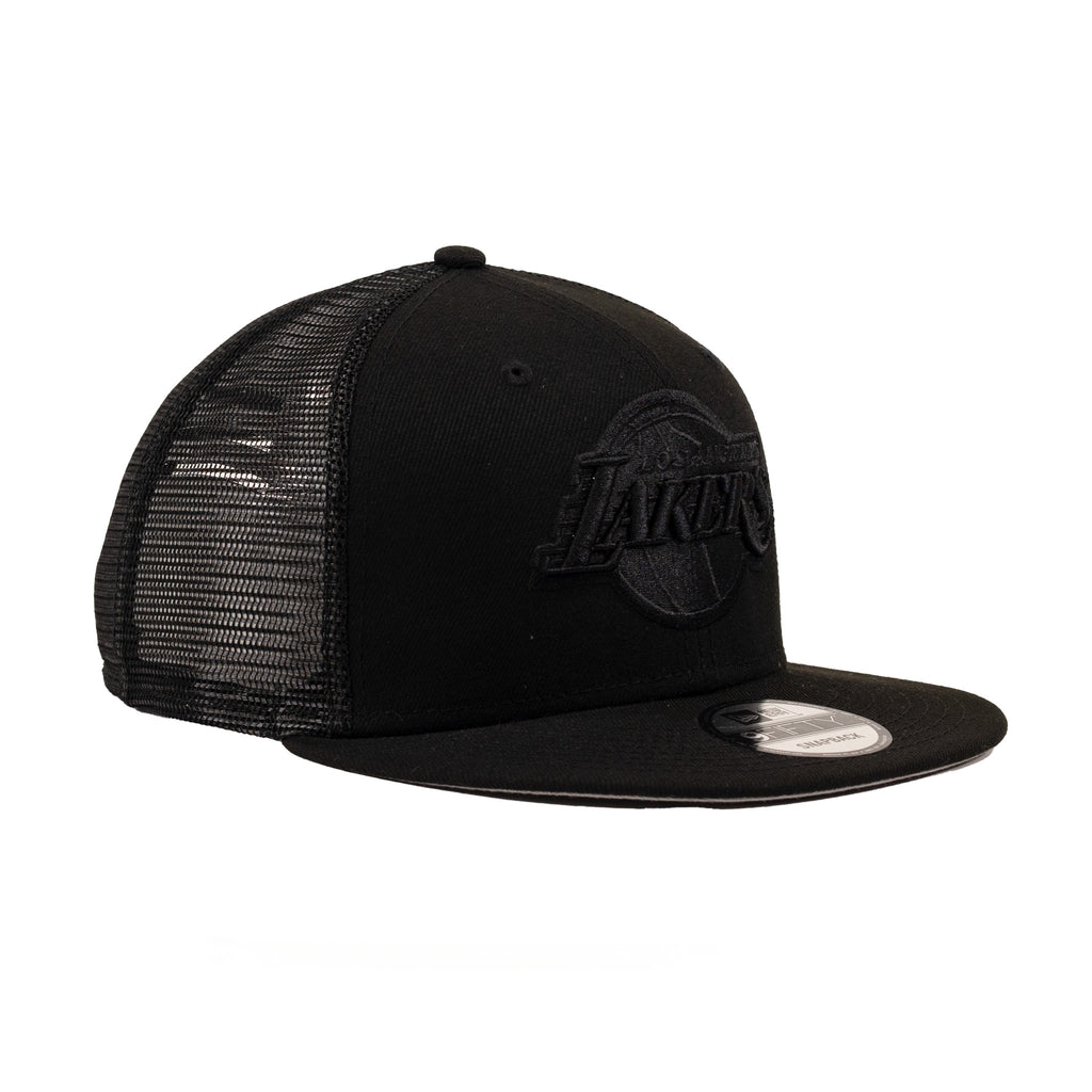 Los Angeles Lakers Blackout w Mesh "Basic" | New Era 9Fifty Snapback
