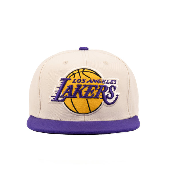 Los Angeles Lakers Off-White/Purple 