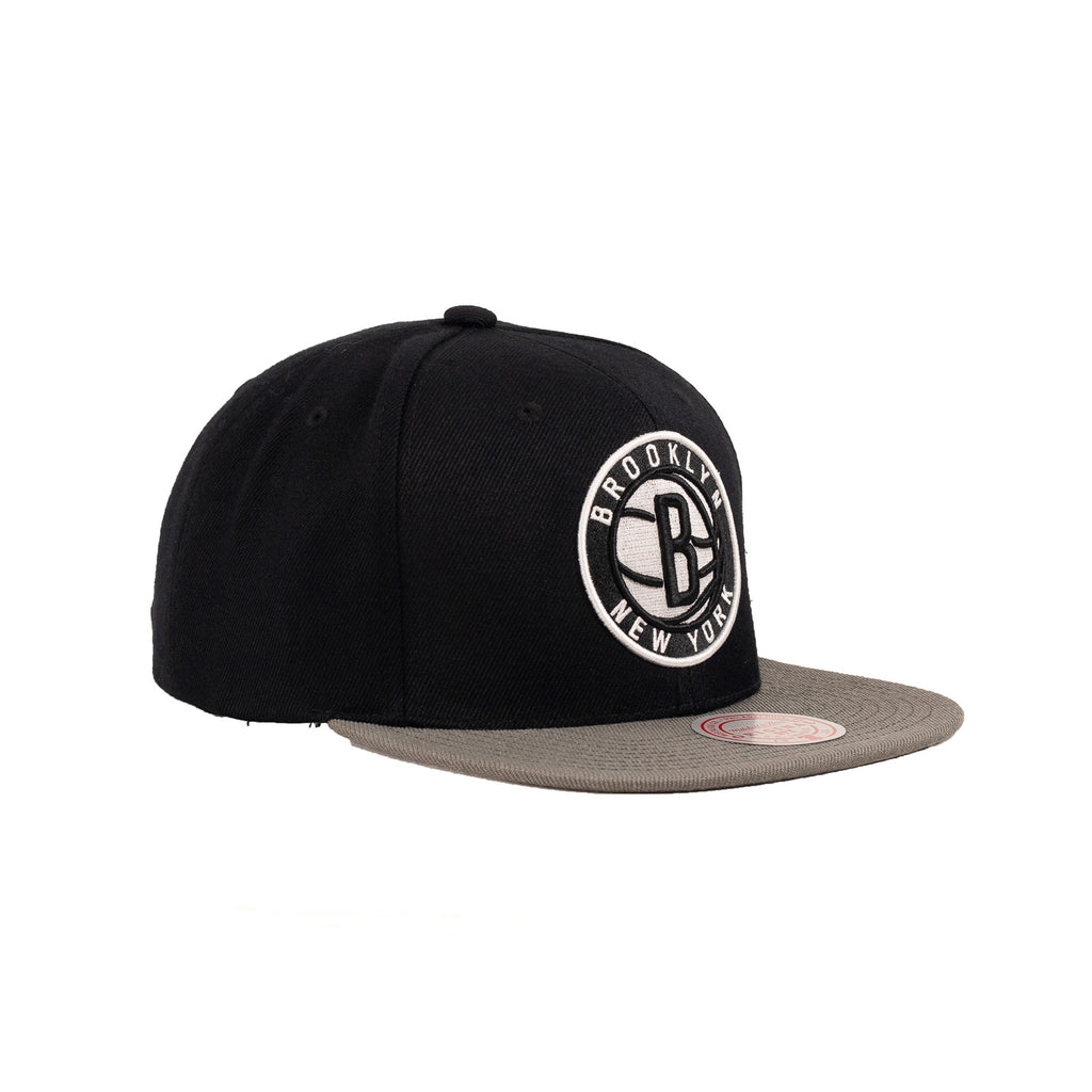 Brooklyn Nets Black/Gray "Two Tone" | Mitchell & Ness Original Fit Snapback