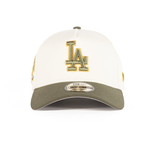 Los Angeles Dodgers Chrome White/Olive Green 