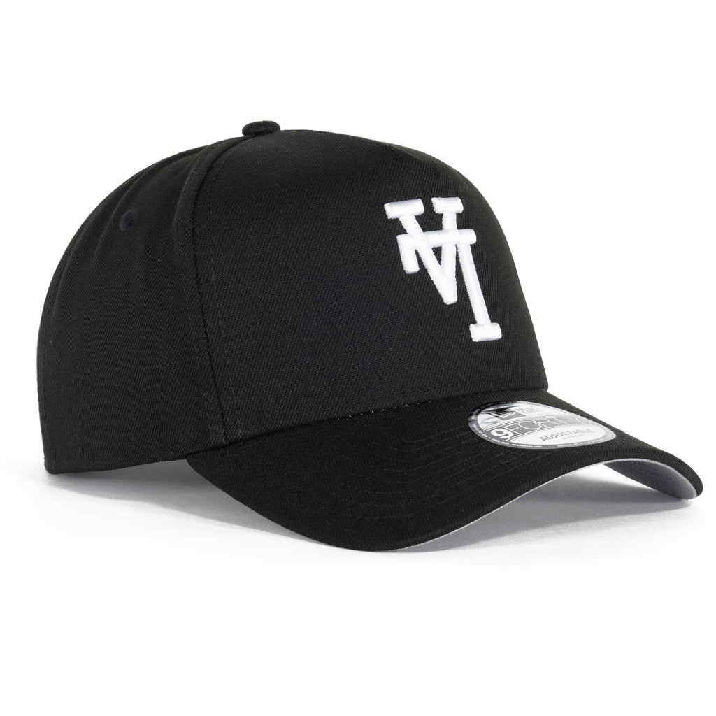 Los Angeles Dodgers Black/White "Upside Down" | New Era 9Forty A-Frame Snapback