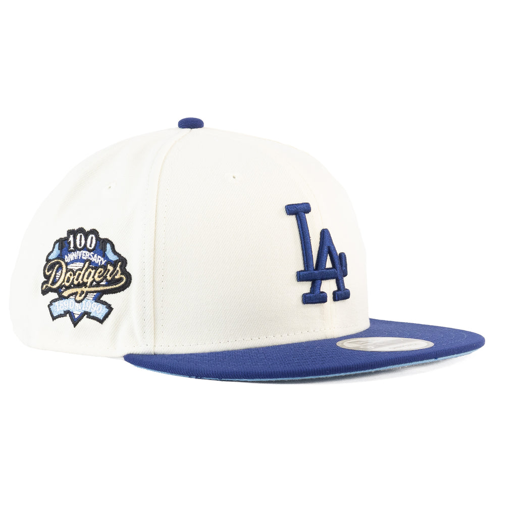 Los Angeles Dodgers Chrome White/Game Blue "Chrome Pack" | New Era 9Fifty Snapback