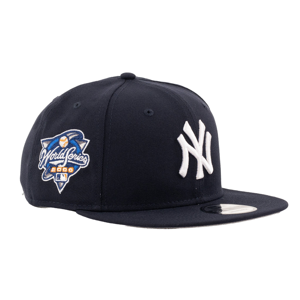 New York Yankees Navy Blue w 2000 WS Patch "Authentic Collection" | New Era 9Fifty Snapback