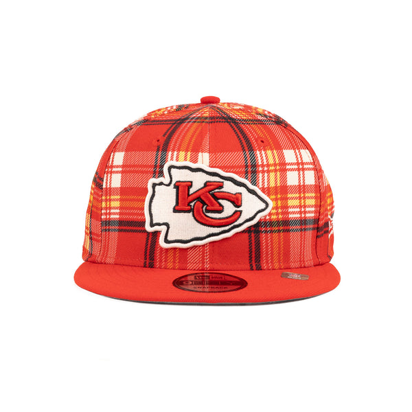 Kansas City Chiefs Scarlet Red/Gold Flannel 